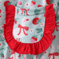 Strawberry Goose Ruffle Bubble