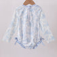 Blue Whale Applique  Rashguard
