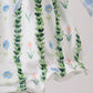 Green Floral Ruffle Bubble