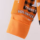 Orange Tennessee VOLS bamboo zipper romper