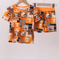 Orange Tennessee VOLS bamboo pajama set