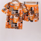 Orange Tennessee VOLS bamboo pajama set