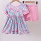 Mermaid bamboo pajama set