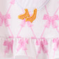 Goose Bow Appliqué Bloomer Set