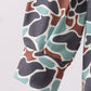 Camouflage puppy hunting embroidery button shirt