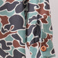 Camouflage puppy hunting embroidery button shirt