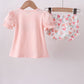 Happy Place Embroidered Bloomer Set