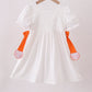 Tennessee go vols embroidery bow dress