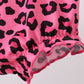 Black let's go girl boots leopard bloomer set