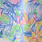 Tropical floral ruffle dress