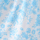 Blue rose smocked dress