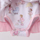 Pink all day adventure bamboo ruffle bubble