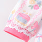 Pink birthday cake smocked bubble