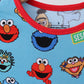 Blue character bamboo pajama set