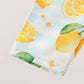 Lemon print ruffle rashguard