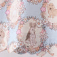 Pink puppy floral ruffle bloomer set