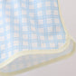 Blue crab applique plaid 2pc rashguard set
