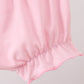 Rainbow stripe butterfly smocked ruffle bloomer set