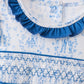 Blue Castle Smocked Ruffle Dress