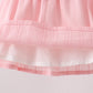 Pink Princess Embroidered Jacquard Bloomer Set