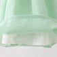 Blue Tractor Applique Seersucker Dress