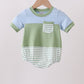 Blue&green Stripe Bubble