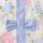 Blue Hydrangea Bow Dress