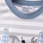Blue Tool Applique Romper