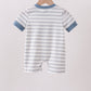 Blue Tool Applique Romper