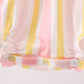 You're my sunshine Stripe Embroidered Bow Bubble