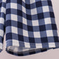 Navy Apple Smocked Gingham Set