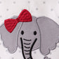 Maroon Alabama Elephant Applique Bloomer Set