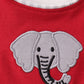 Maroon Alabama Elephant Applique Jon Jon