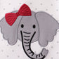 Maroon Alabama Elephant Applique Set