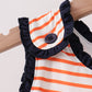 AU Tiger Applique Stripe Set