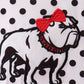 Red Georgia Bulldog Applique Ruffle Bloomer Set