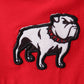 Red Georgia Bulldog Applique Jon Jon