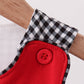 Red Georgia Bulldog Applique Jon Jon