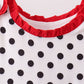 Red Georgia Bulldog Applique Ruffle Set