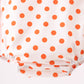 Orange Tennessee Dog Appliqué Bubble