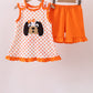 Orange Tennessee Dog Appliqué Set