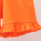 Orange Tennessee Dog Appliqué Set