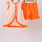 Orange Tennessee Dog Appliqué Set