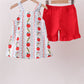 Red Apple Pencil Ruffle Set