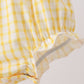 Mustard Honey Bear Embroidered Bubble