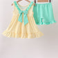 Mustard Honey Bear Embroidered Set