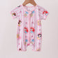 Pink Princess Bamboo Romper