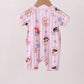 Pink Princess Bamboo Romper