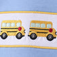 Blue Bus Embroidered Plaid Set