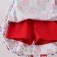 Red School Apple Skorts Set